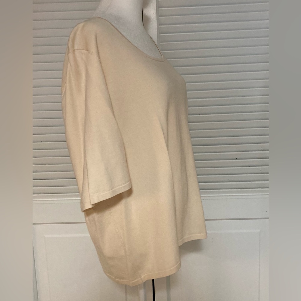 NWT Nygard Beige Blouse Size 18/20 - Picture 4 of 8
